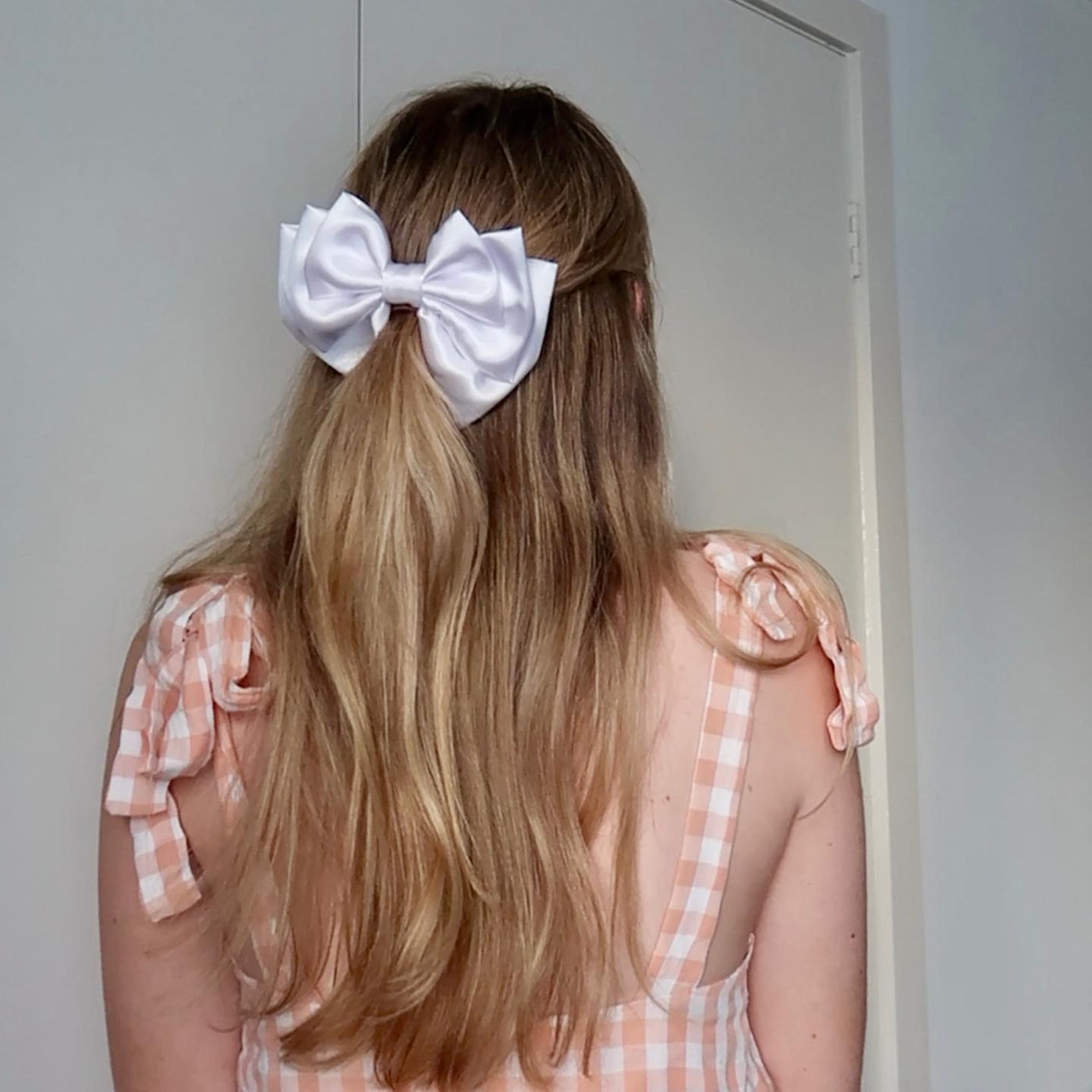 Dusty Pink Oversized Bow - 2 Types