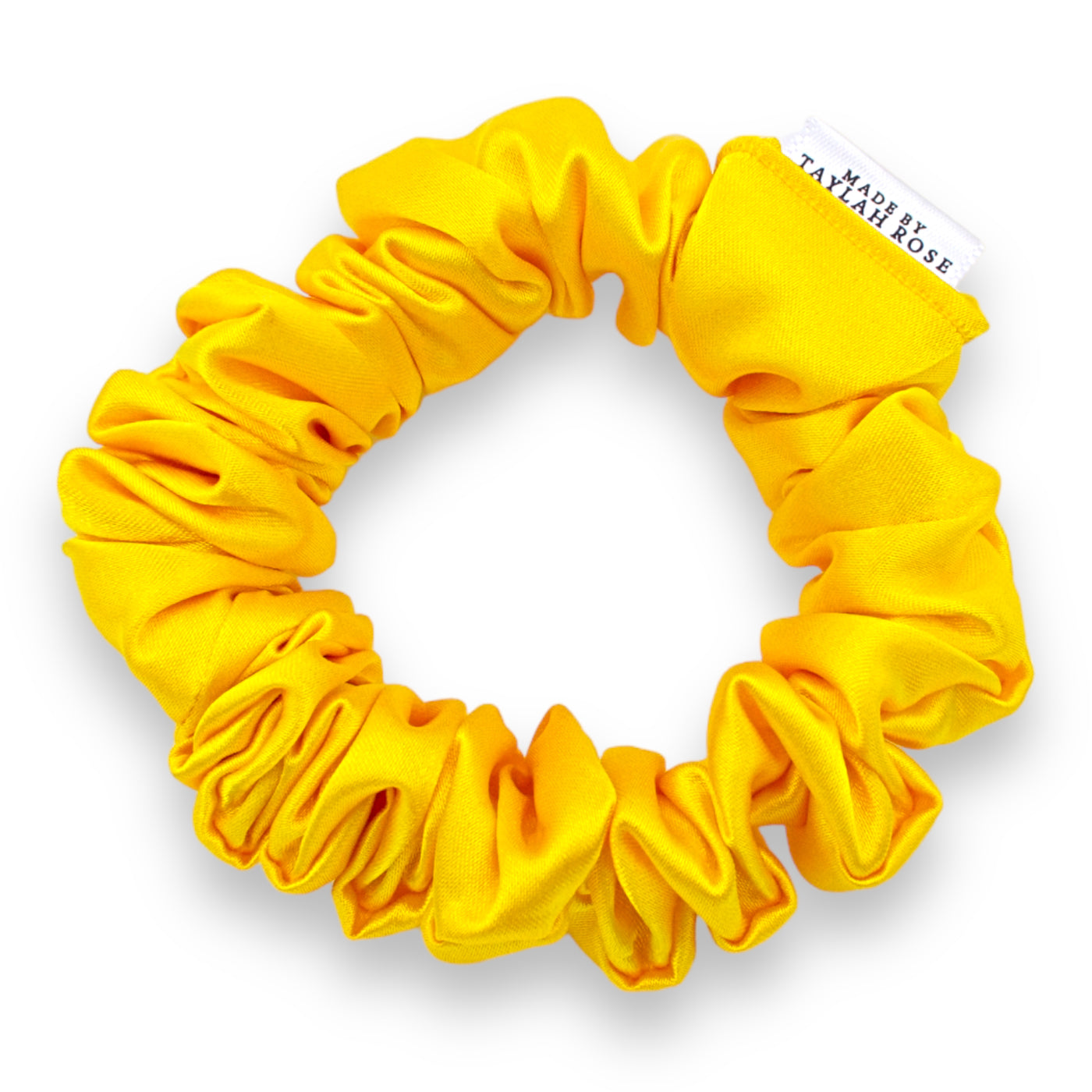 Sunshine Yellow Satin Petite