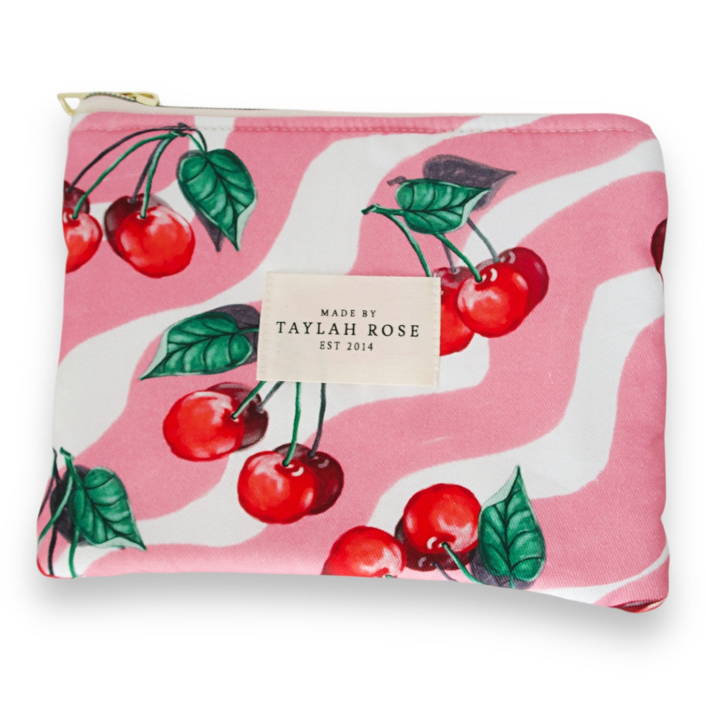 Cherry Supreme Zipper Pouch
