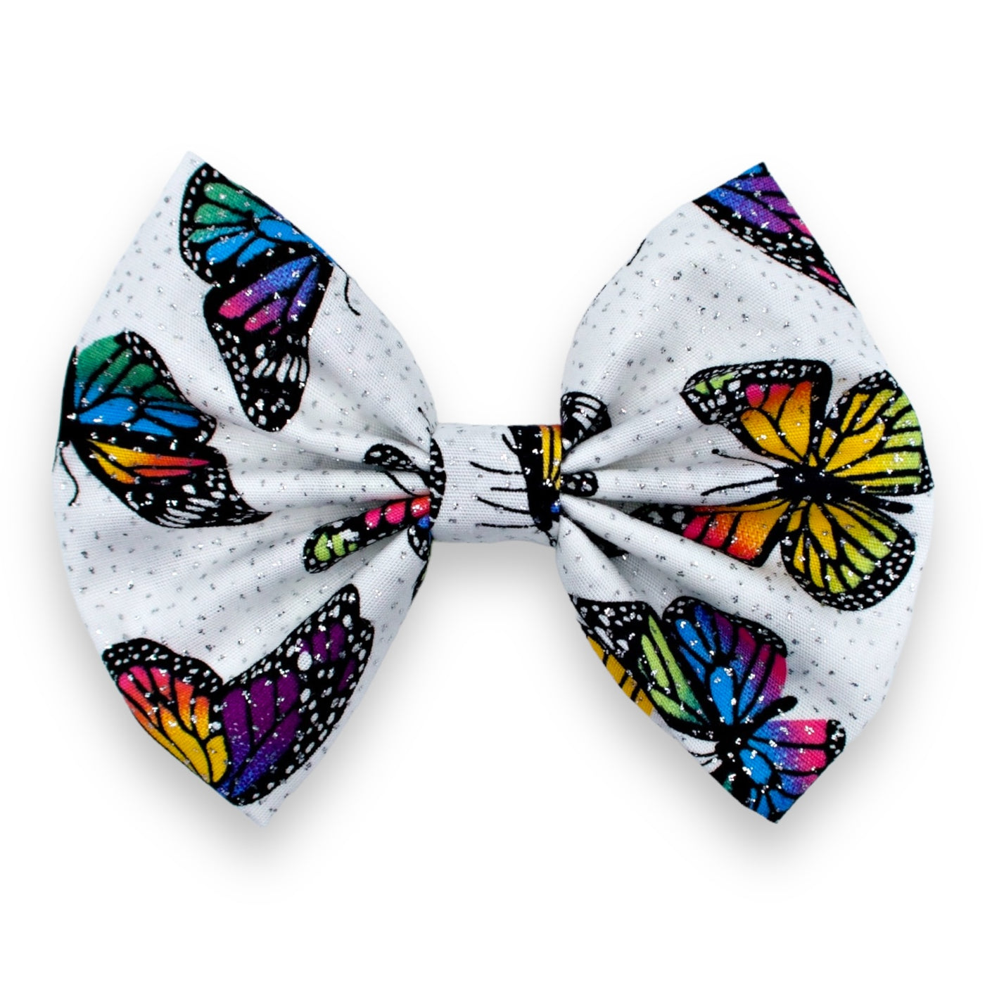 Glitter Butterflies bow