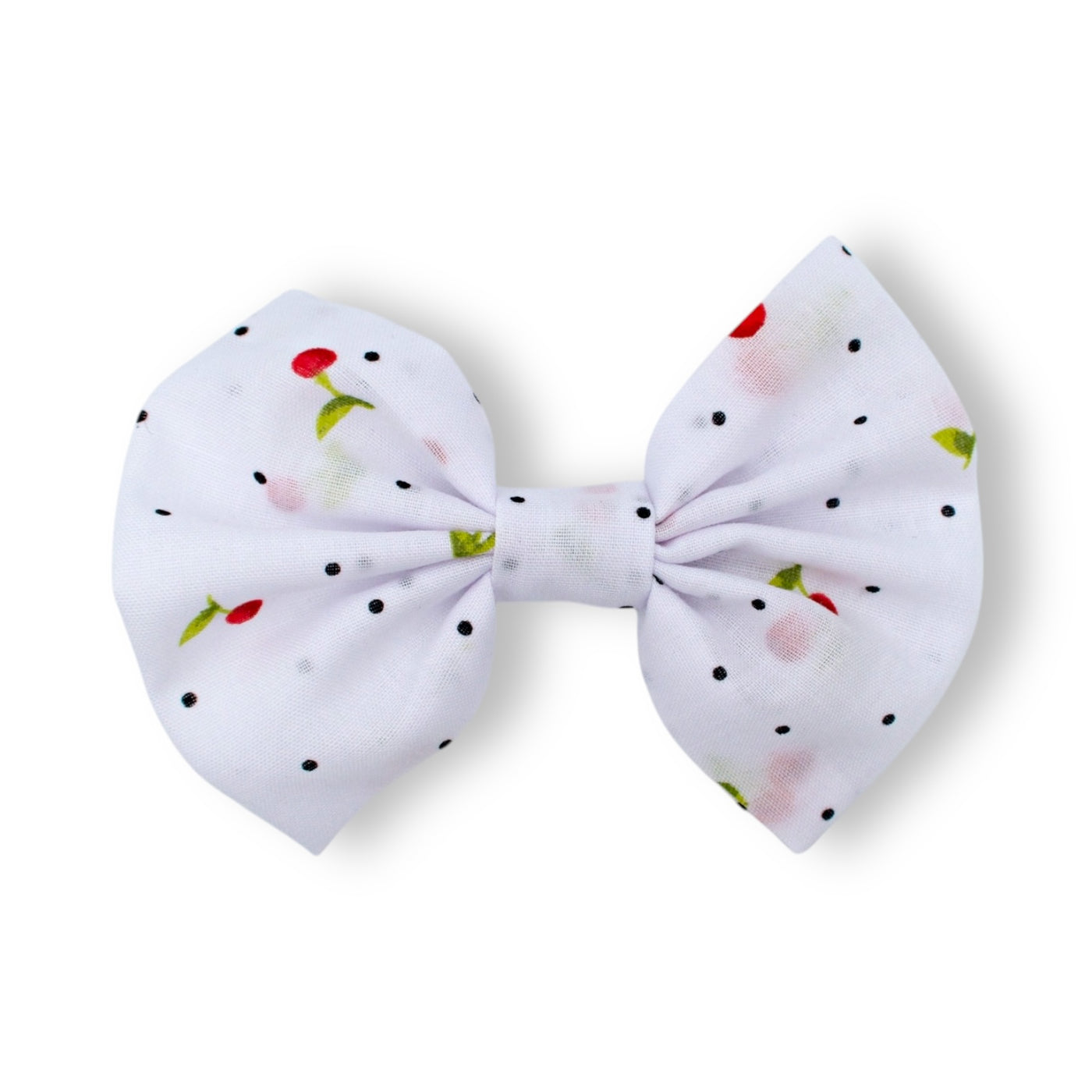Cherry Dots Bow