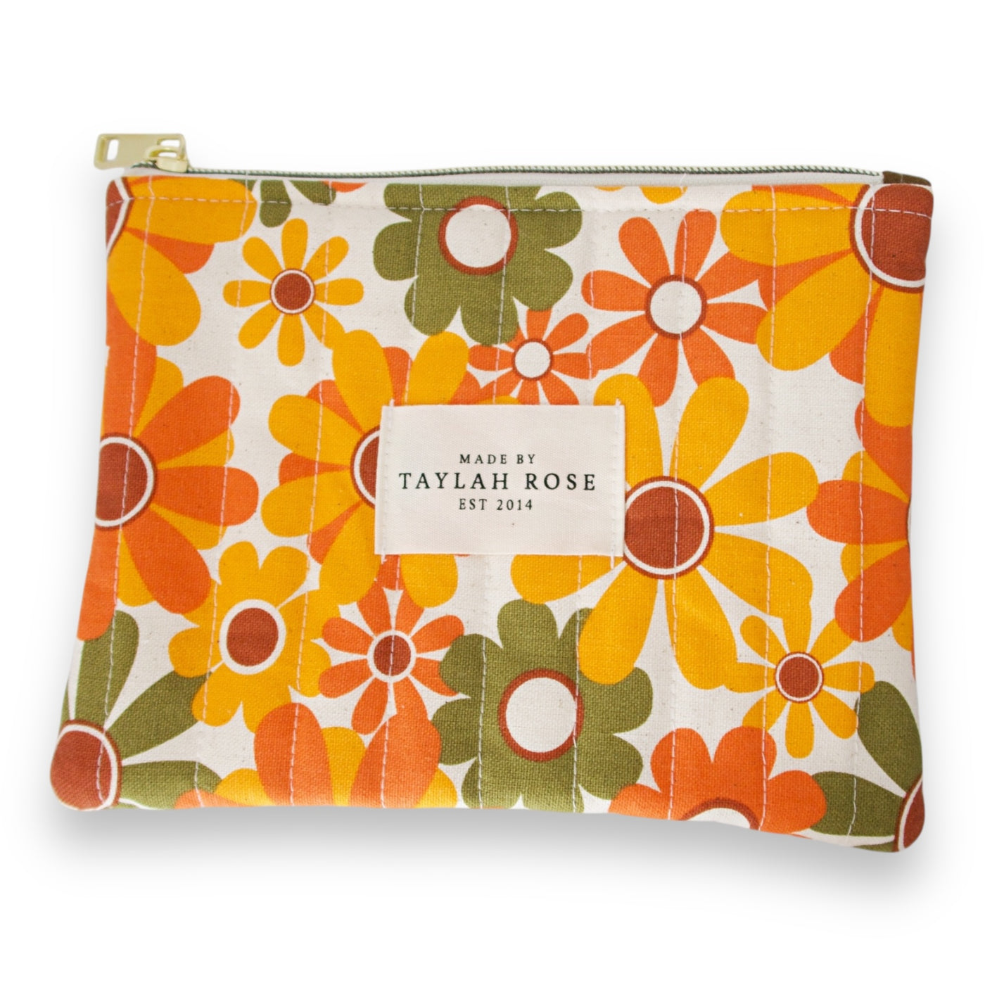 Marigold Zipper Pouch