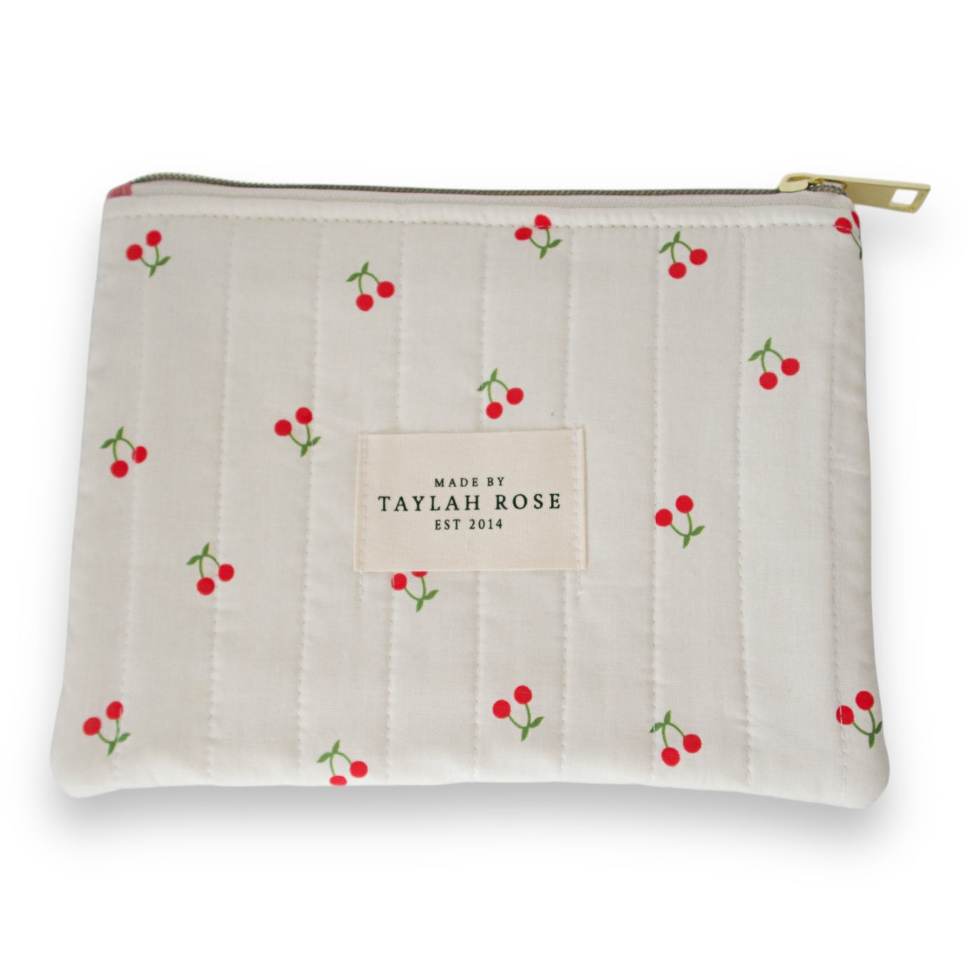 Cherry Zipper Pouch