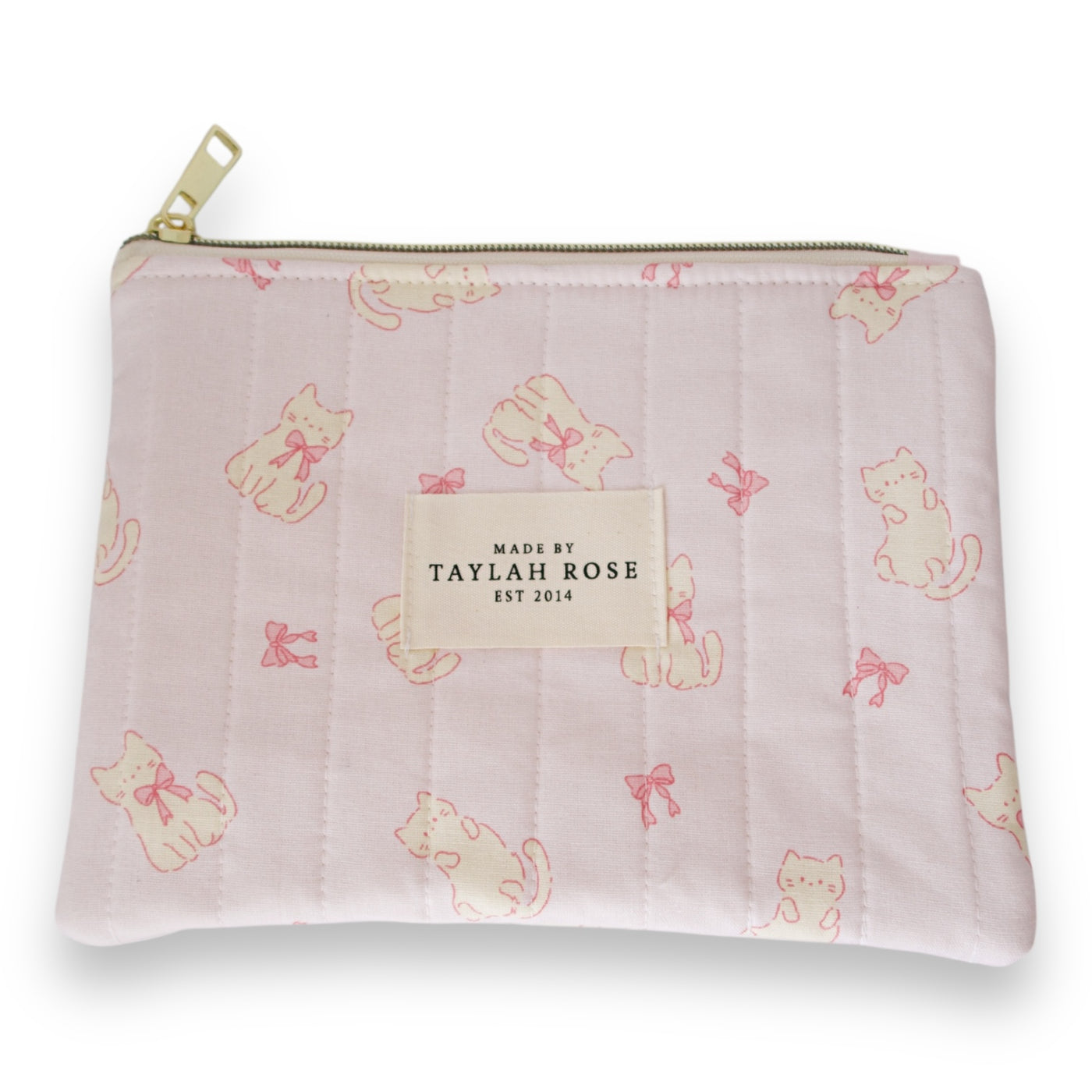 Kitty Zipper Pouch