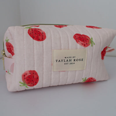 Strawberry Mint Carry All Bag