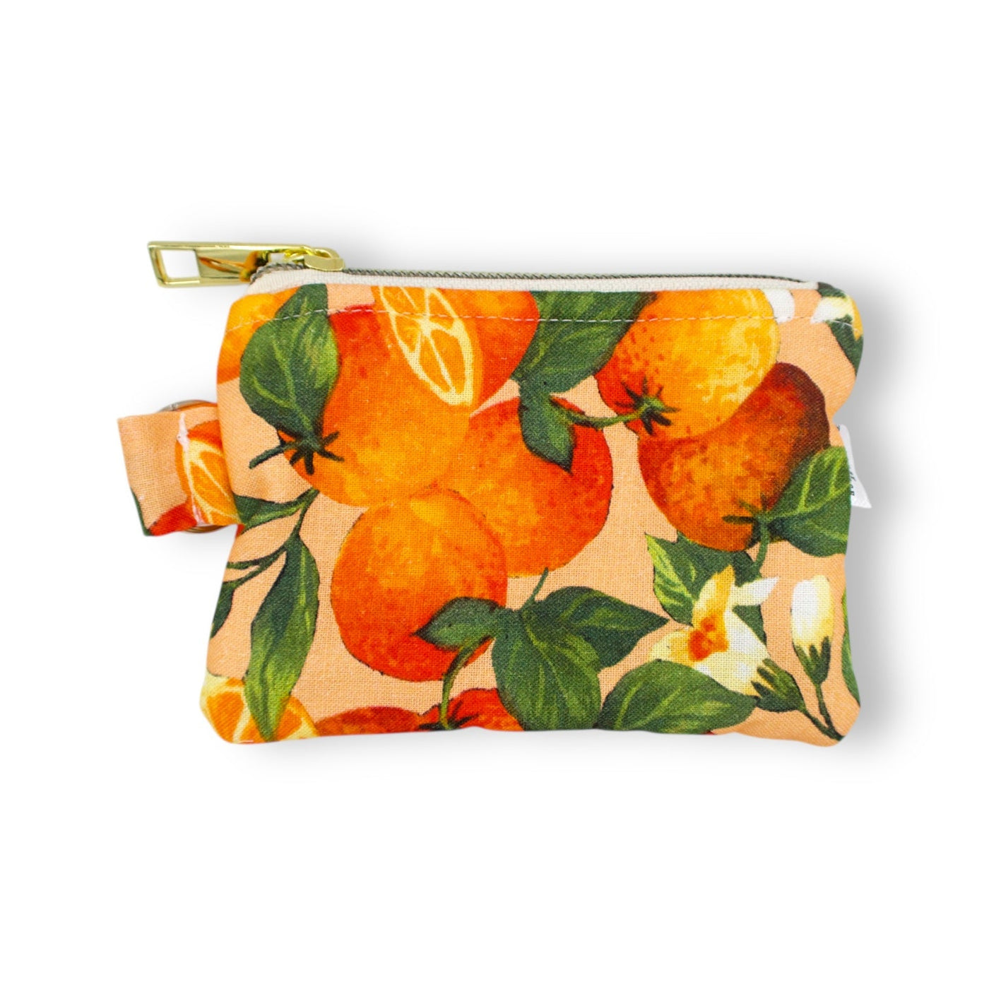 Orange Blossoms Mini Coin Purse