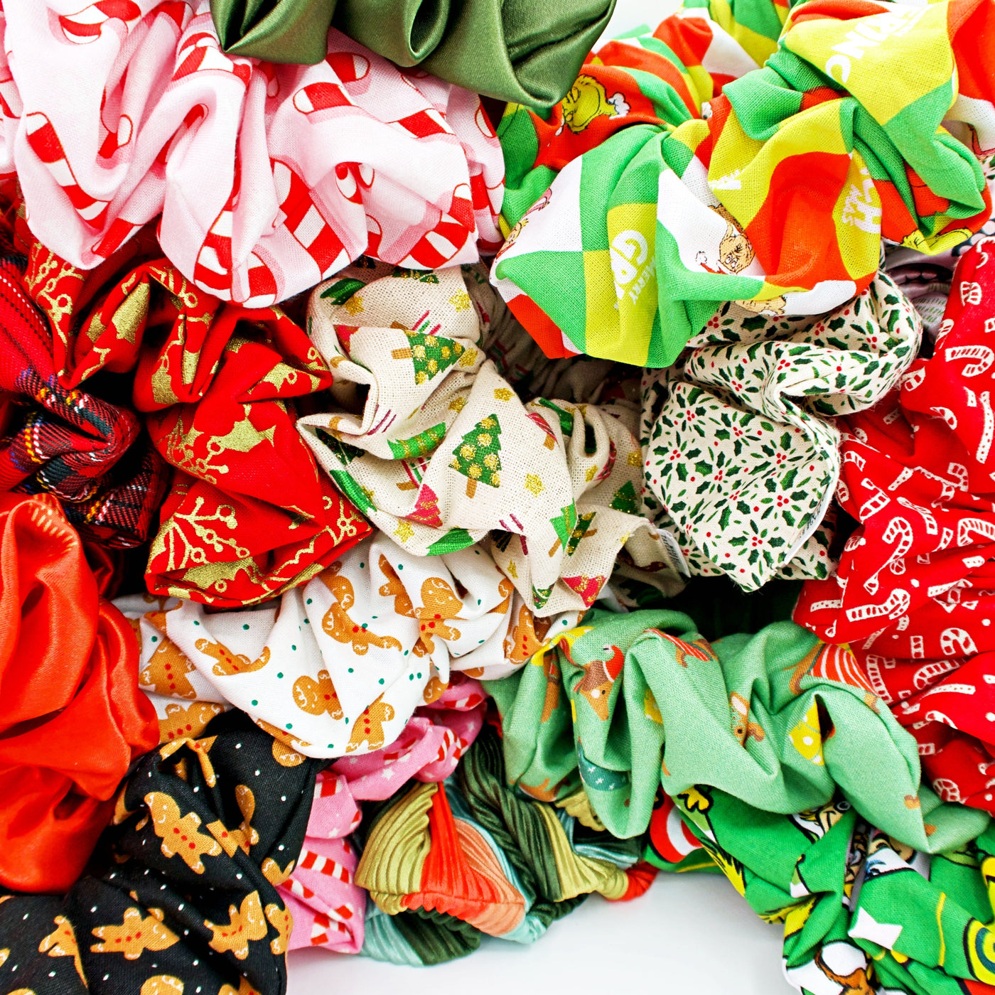 XL Christmas Scrunchies