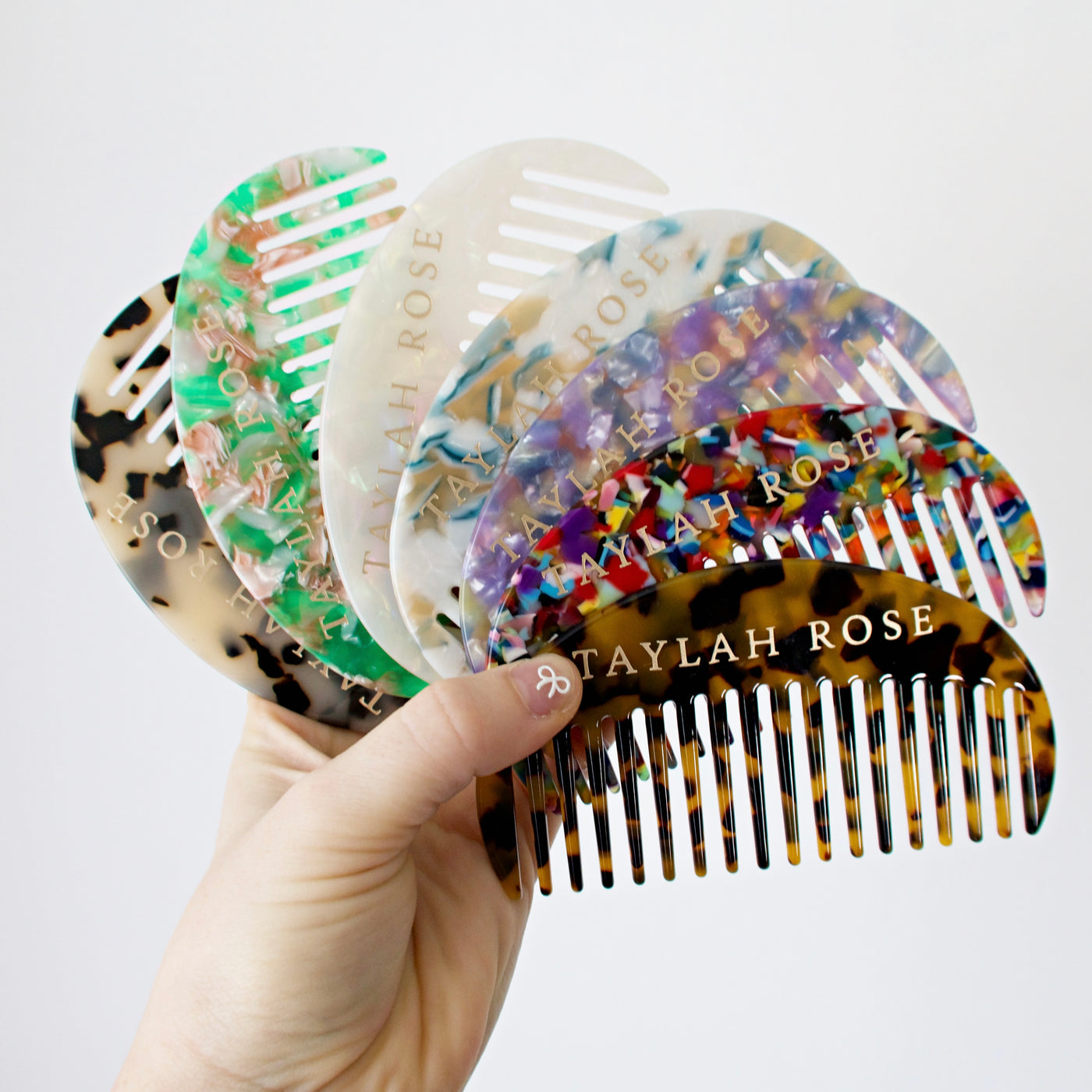 Branded Hair Comb
