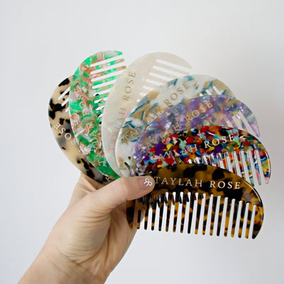 Branded Hair Comb
