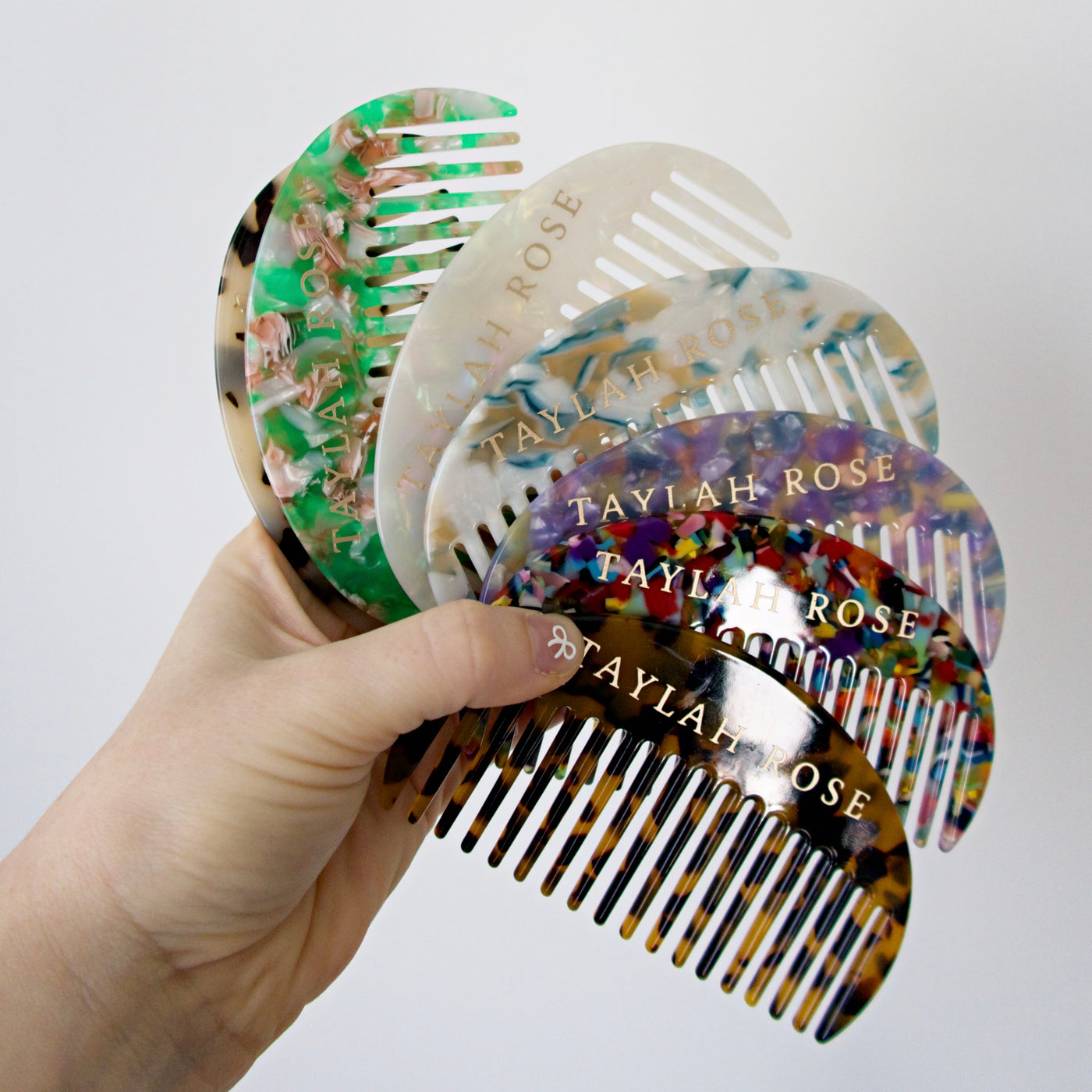 Branded Hair Comb