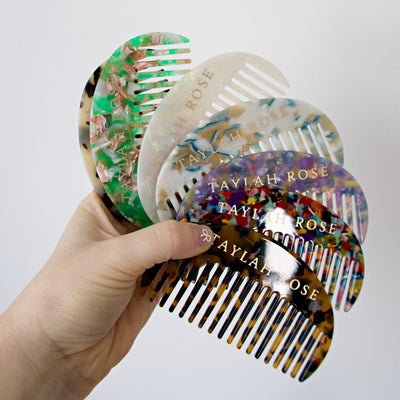 Branded Hair Comb