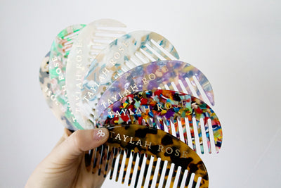 Branded Hair Comb