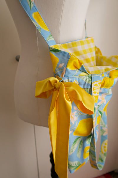 Lemon Bow Tote Bag