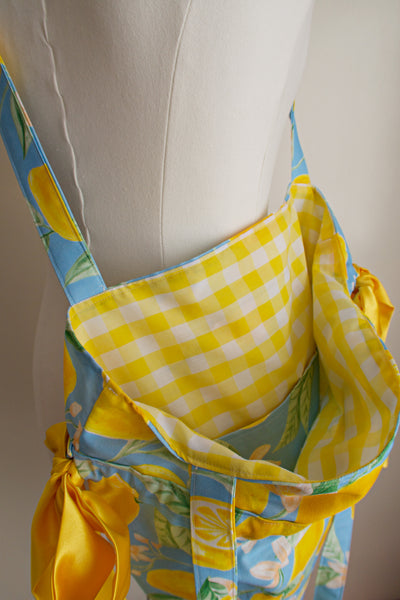 Lemon Bow Tote Bag