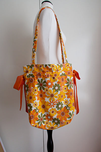 Marigold Bow Tote Bag