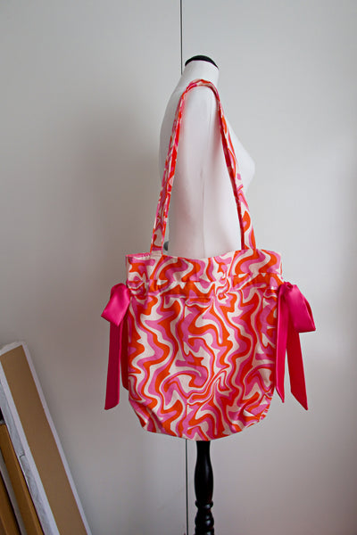 Ruby Bow Tote Bag