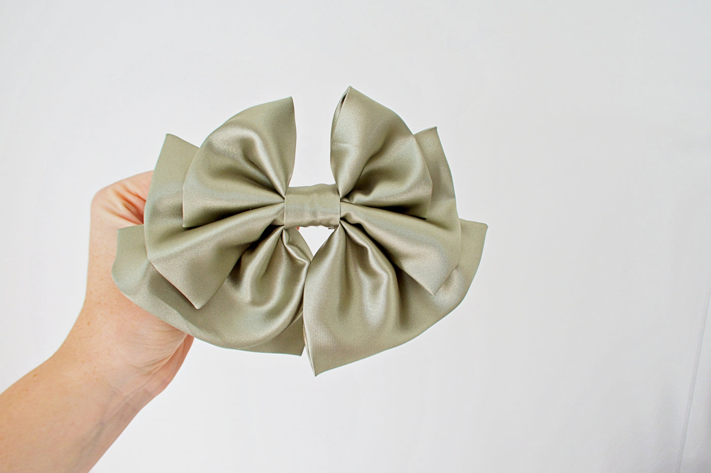 Pistachio Oversized Bow - 2 Types