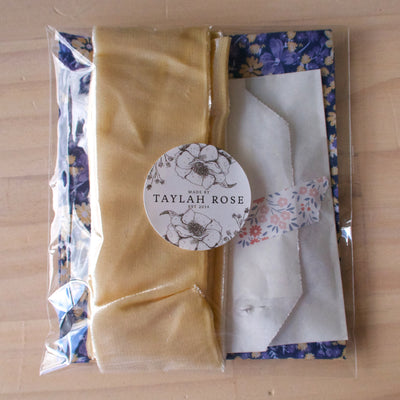 DIY scrunchie kits! Makes two scrunchies