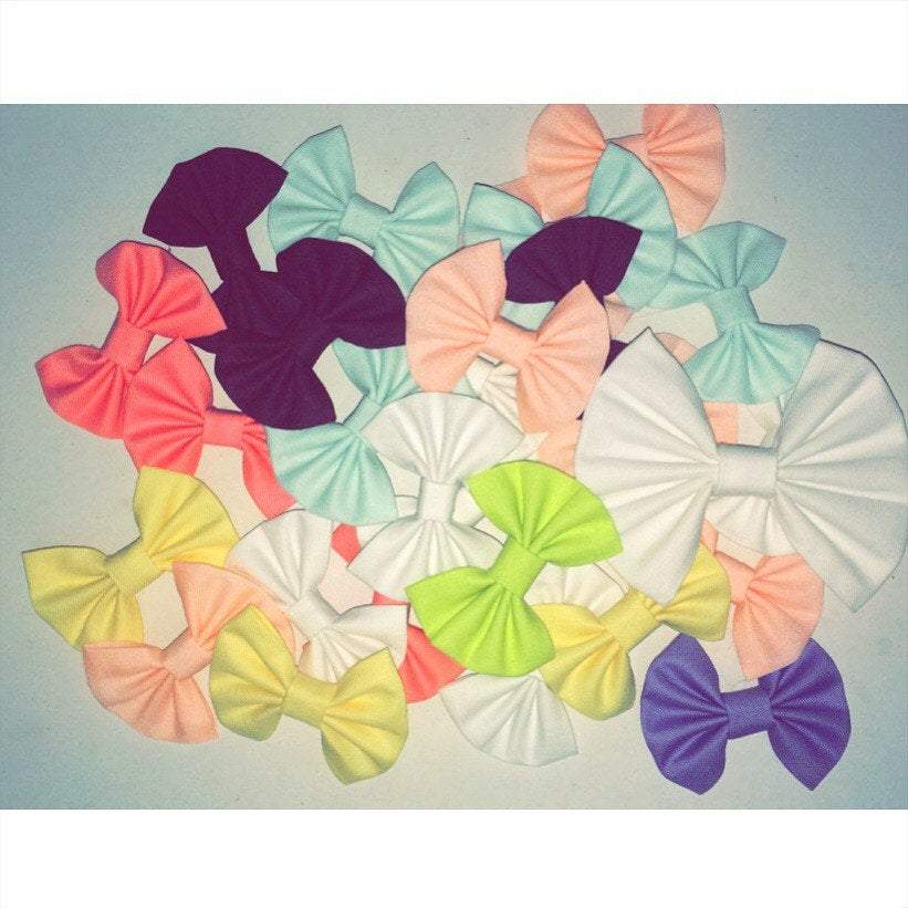 MINI Patterned Bows - Madebytaylahrose