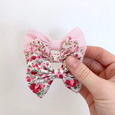 MINI Patterned Bows - Madebytaylahrose