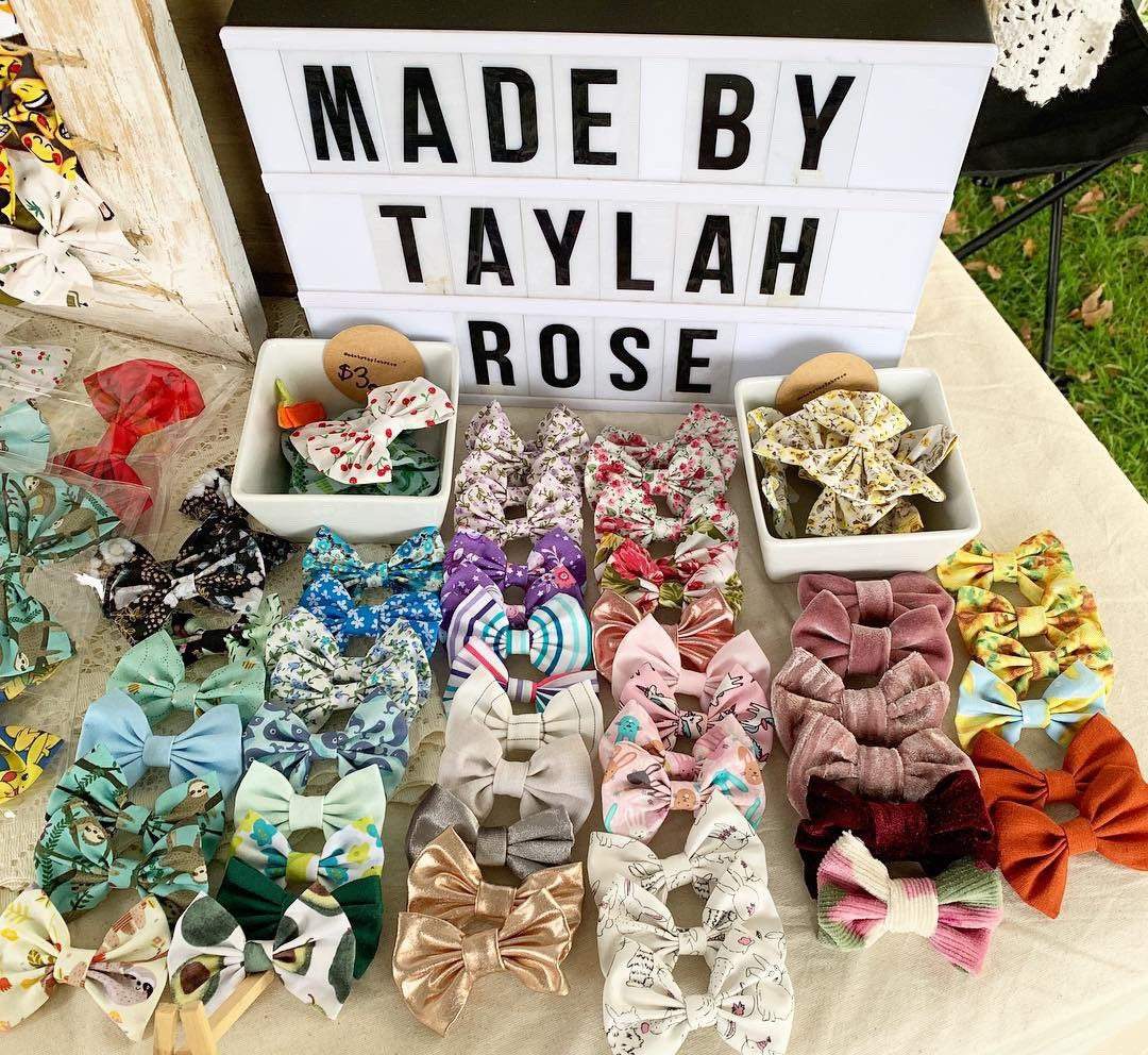 MINI Patterned Bows - Madebytaylahrose