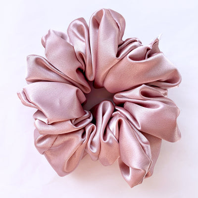 XL Dusty Pink Satin - Madebytaylahrose