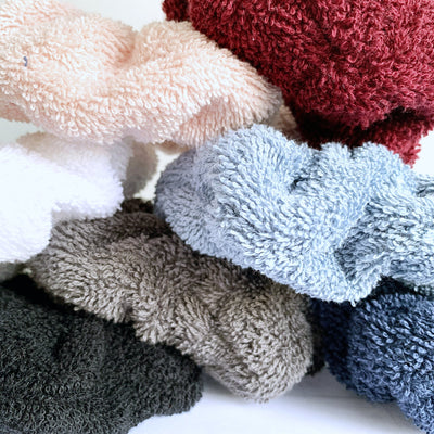 XL towel scrunchies - Madebytaylahrose